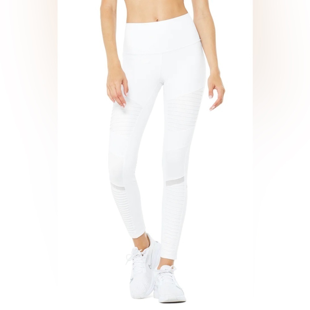 ALO Yoga Women’s Motion Mesh Panel Leggings Size S